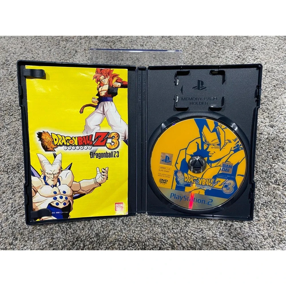Video Game Everyone Dragon Ball Z 3 Bandai PS2 Japanese NTSC-J Excellent